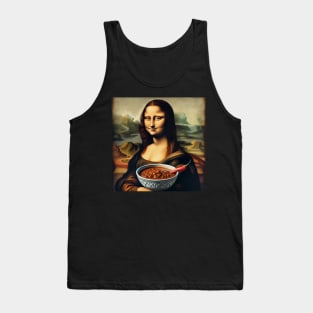 Mona Lisa's Chili Delight Tee - National Chili Day Special Tank Top